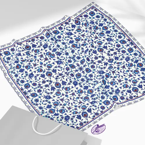 مینی اسکارف طرح خاتون